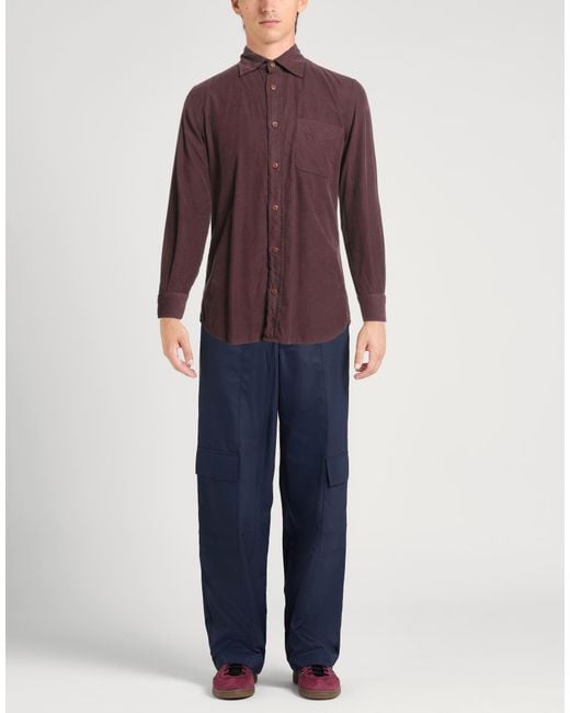 Camicia di Glanshirt in Purple da Uomo