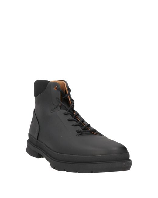 Timberland Black Ankle Boots Leather for men