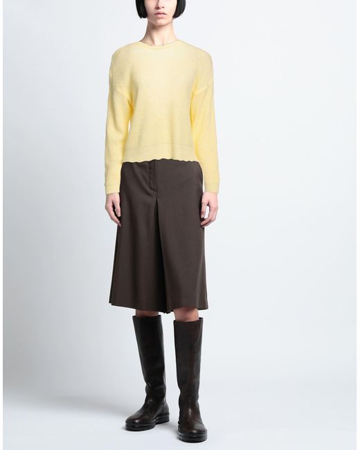 VANESSA SCOTT Yellow Sweater Acrylic, Polyamide, Wool, Viscose