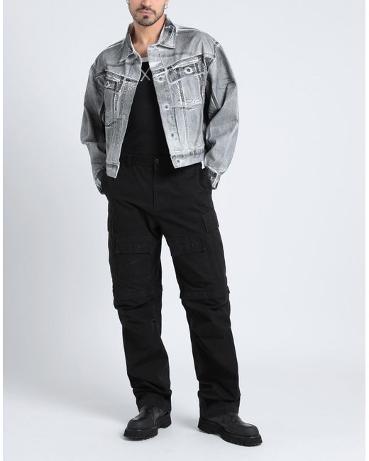 Calvin Klein Gray Denim Outerwear for men
