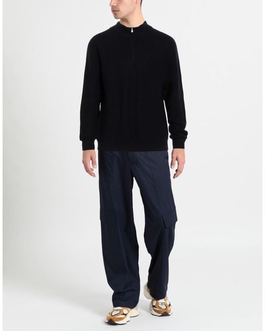 Gran Sasso Blue Turtleneck for men