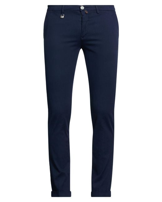 Barbati Blue Pants Cotton, Elastane for men