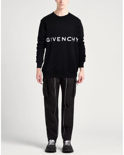 Givenchy Black 4G Slim Fit Sweatshirt for men