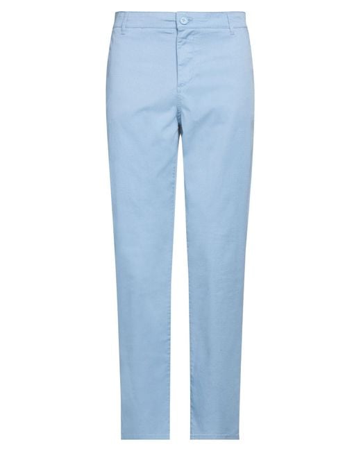 ARMANI EXCHANGE Blue Trouser for men
