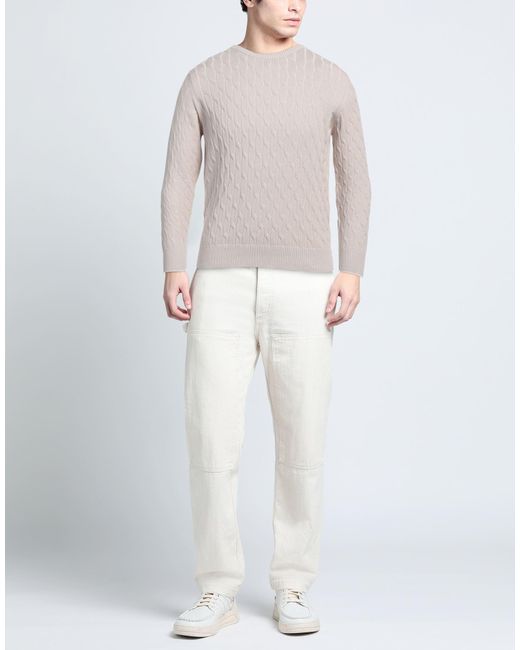 Heritage White Sweater for men