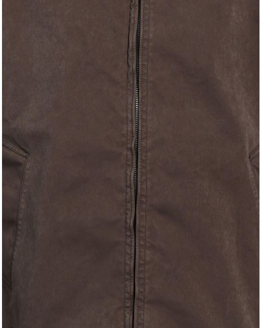 C P Company Brown Jacket Polyester, Polyamide for men