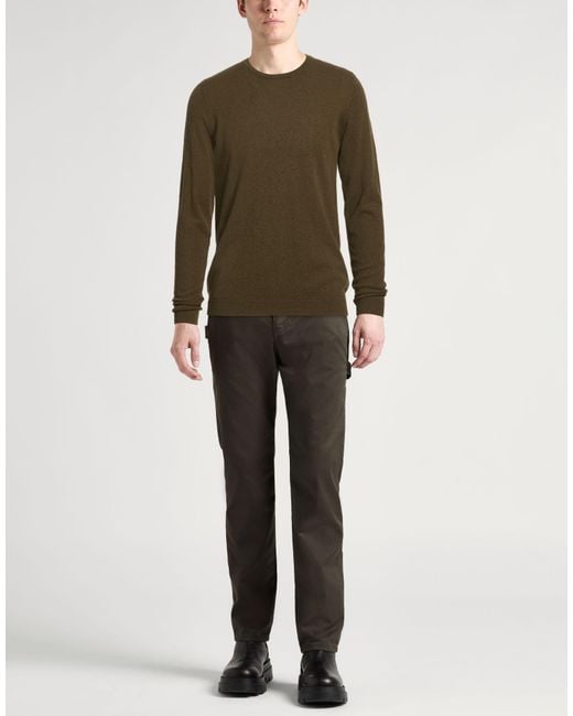 Roberto Collina Green Sweaters for men