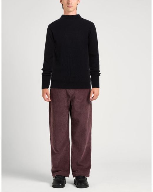 Barena Blue Midnight Turtleneck Virgin Wool for men