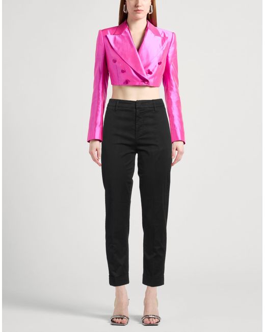 Dondup Black Pants Cotton, Elastane