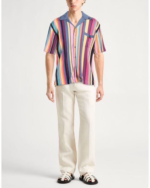 Dolce & Gabbana Red Shirt Silk, Zamak for men