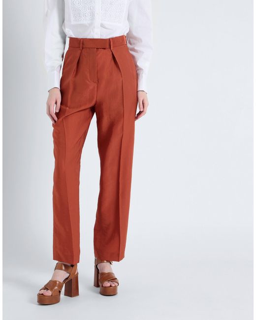 Karl Lagerfeld Red Trouser