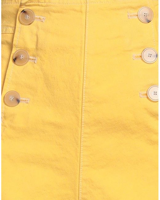 Forte Forte Yellow Shorts & Bermudashorts