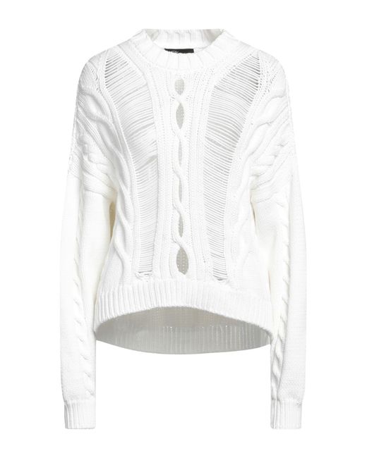 Blumarine White Sweater