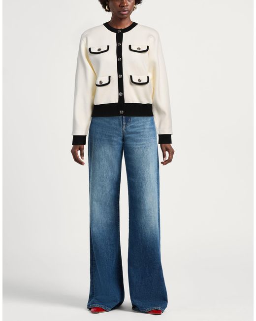 Sandro White Cardigan