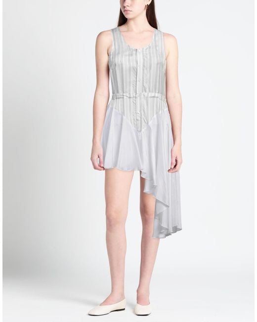 Coperni White Mini Dress