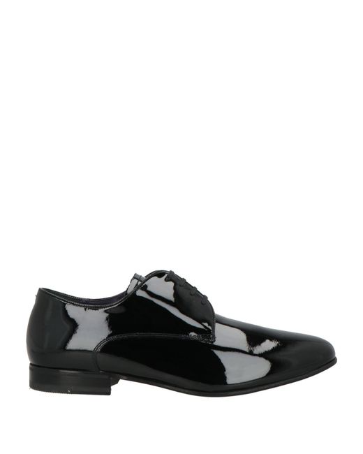 Bally Black Lace-Up Shoes Calfskin for men