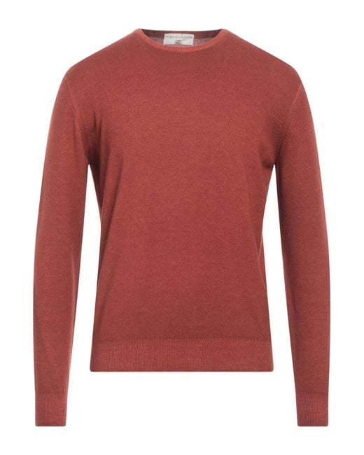 FILIPPO DE LAURENTIIS Red Sweater for men