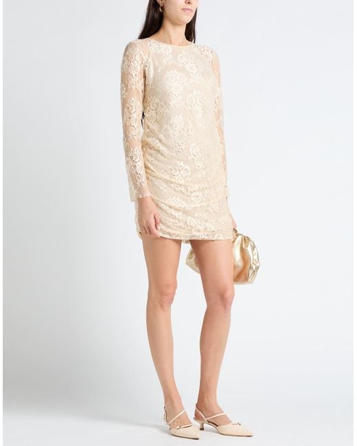 ViCOLO Natural Mini Dress Polyester