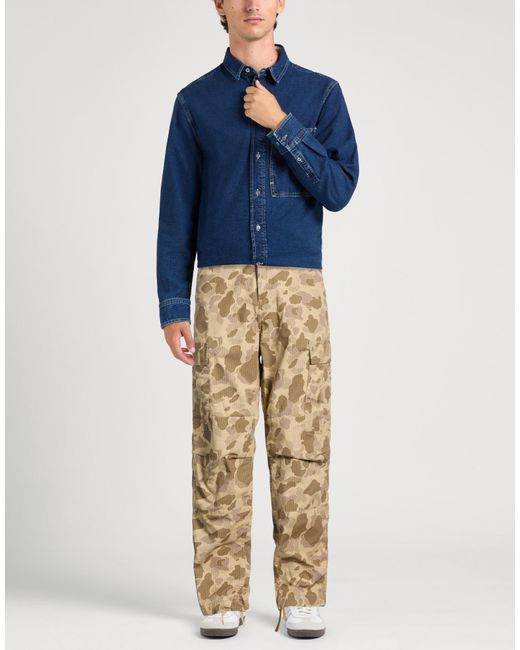 Carhartt Natural Pants Cotton for men
