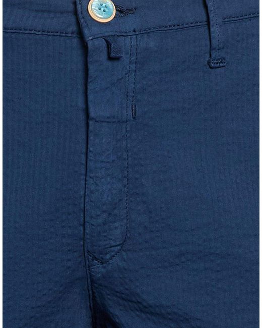 Barbati Blue Pants Cotton, Elastane for men