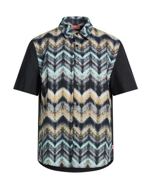 Missoni Blue Shirt for men