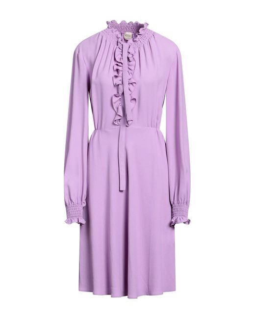 Tod's Purple Midi Dress