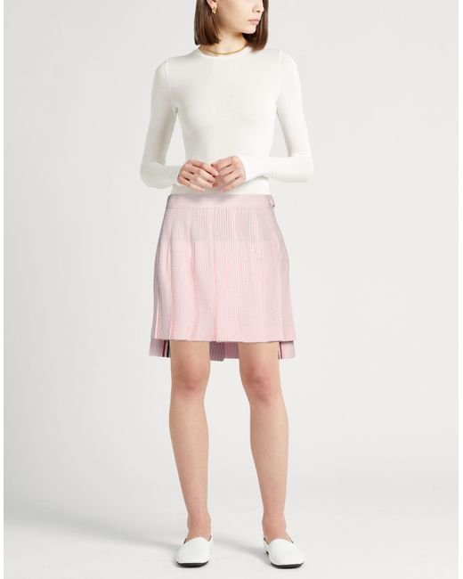 Minigonna di Thom Browne in Pink