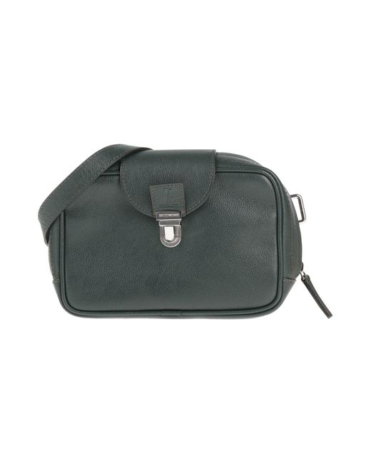 Emporio Armani Green Cross-body Bag for men