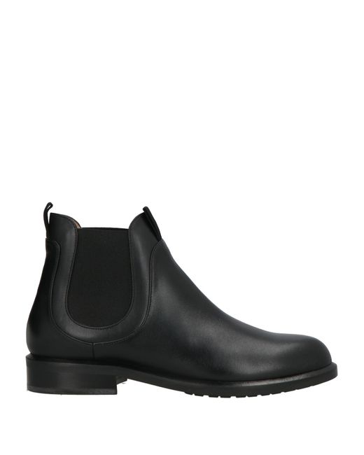 Emporio Armani Black Ankle Boots