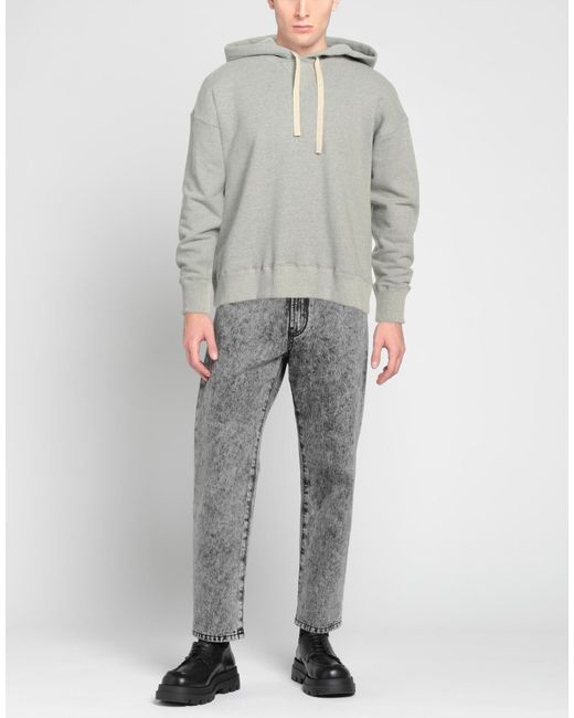 Jil Sander Gray Sweatshirt for men