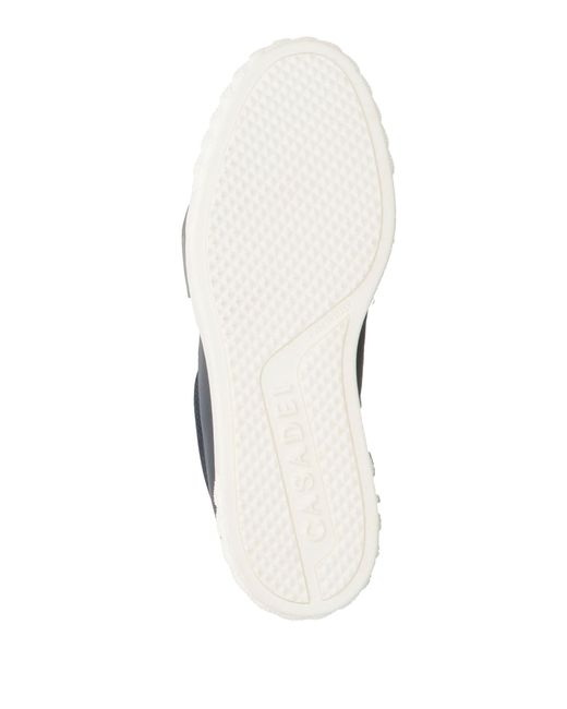 Casadei Blue Sneakers Leather