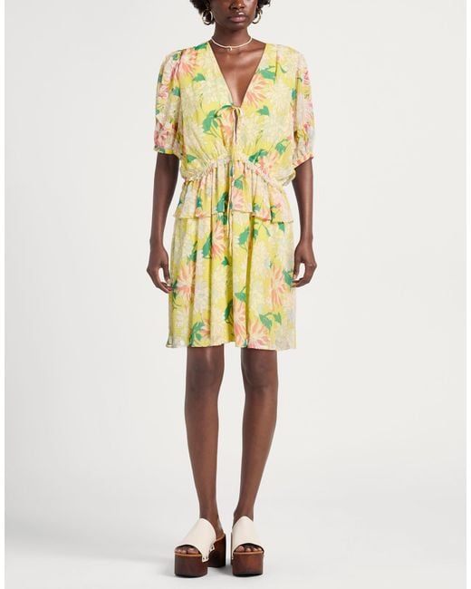 Ted Baker Yellow Mini Dress