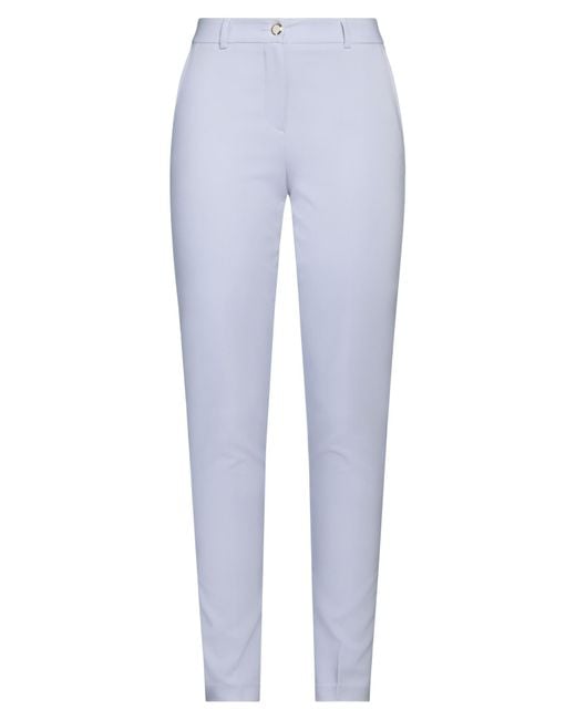 Kocca Blue Lilac Pants Polyester, Elastane