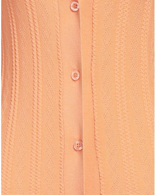 REMAIN Birger Christensen Orange Cardigan