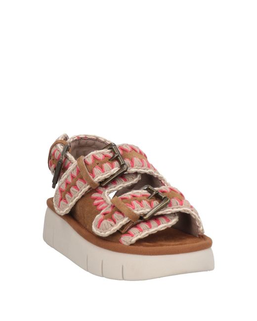 Mou Brown Sandals