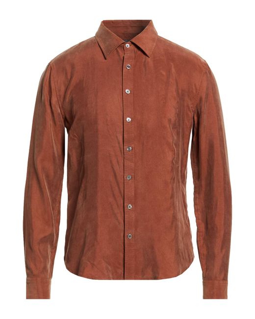 John Varvatos Brown Shirt for men
