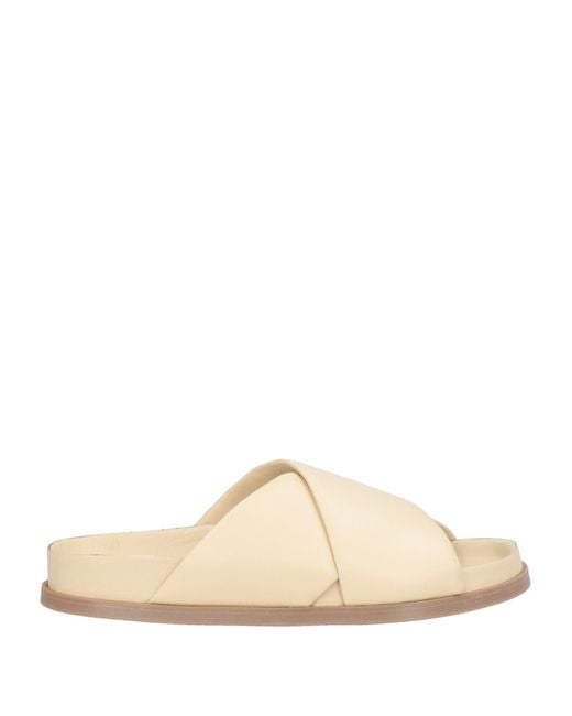 Mansur Gavriel Natural Sandals