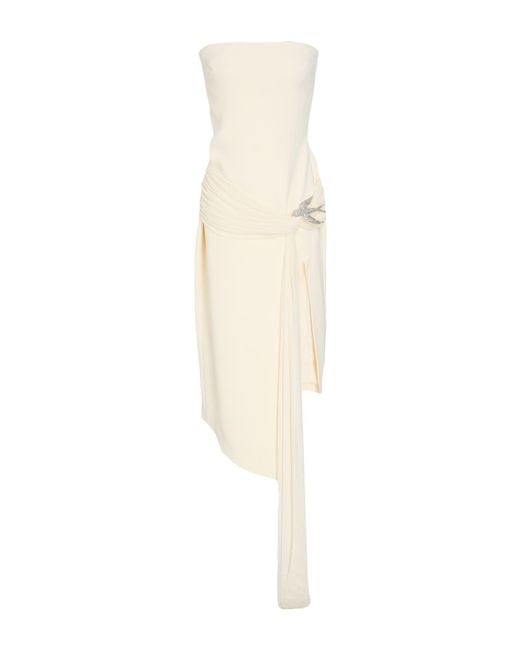 David Koma White Midi Dresses