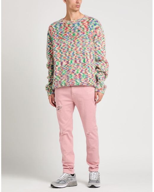 Daniele Alessandrini Pink Trouser for men