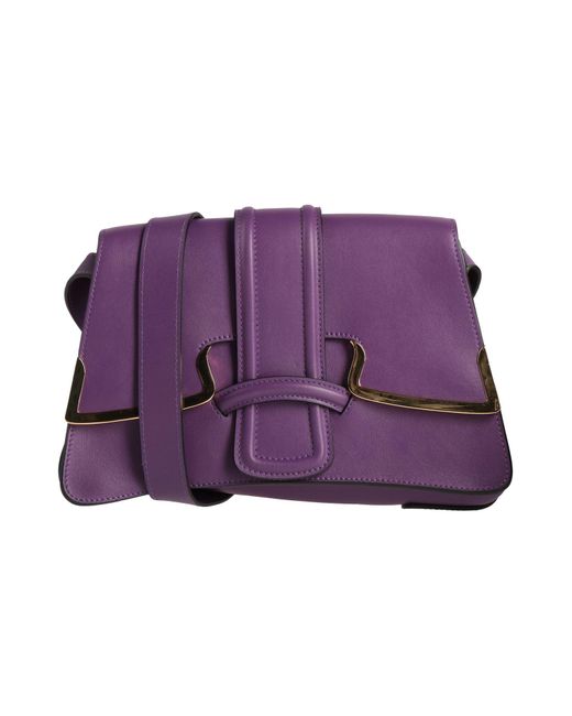 Alberta Ferretti Purple Cross-body Bag