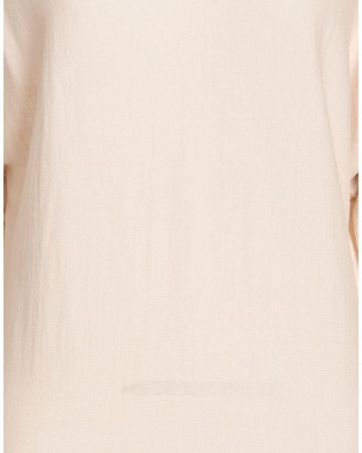 Anna Molinari Natural Sweater Wool