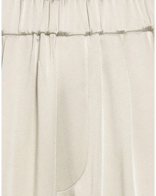 Gauchère White Pants Acetate, Viscose