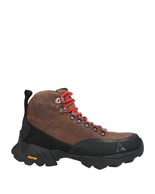 Roa Brown Ankle Boots Leather