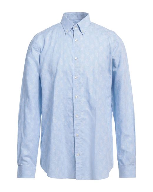 Camicia di Etro in Blue da Uomo