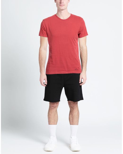 Mp Massimo Piombo Red T-shirt for men