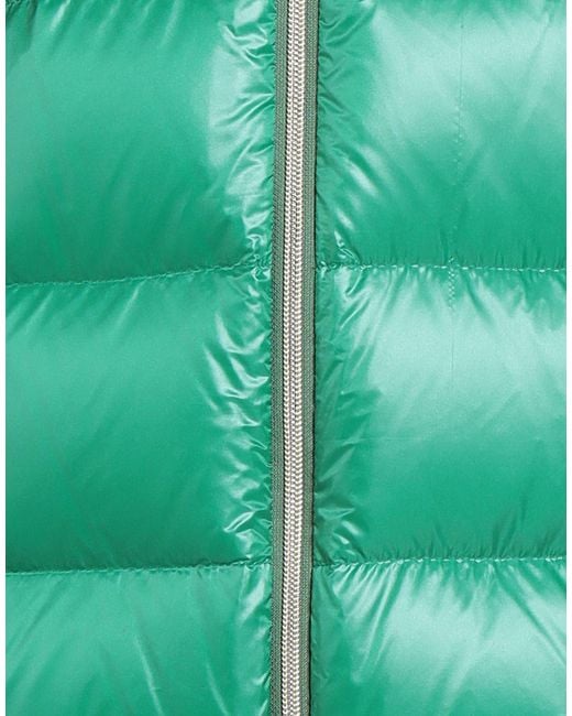 Herno Green Puffer Polyamide, Acrylic, Elastane