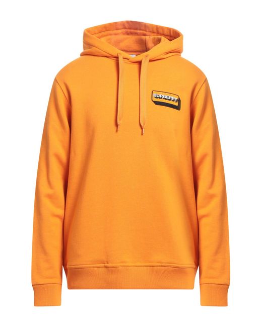 Burberry Orange Sweatshirt for men