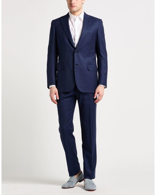 Brioni Blue Suit for men