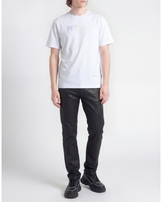 Just Cavalli White T-Shirts for men