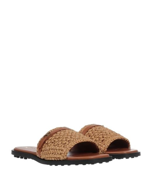 Tod's White Sandals